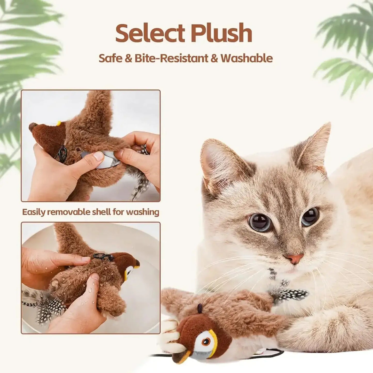 Dancing Sparrow – Interactive Cat Toy