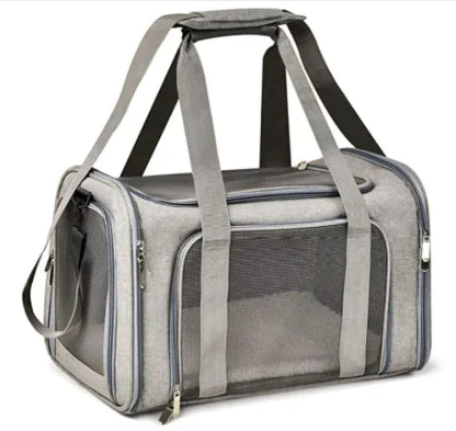 Woofs & Whisker Waterproof Pet Travel Bag – Durable & Spacious for Small & Medium Pets