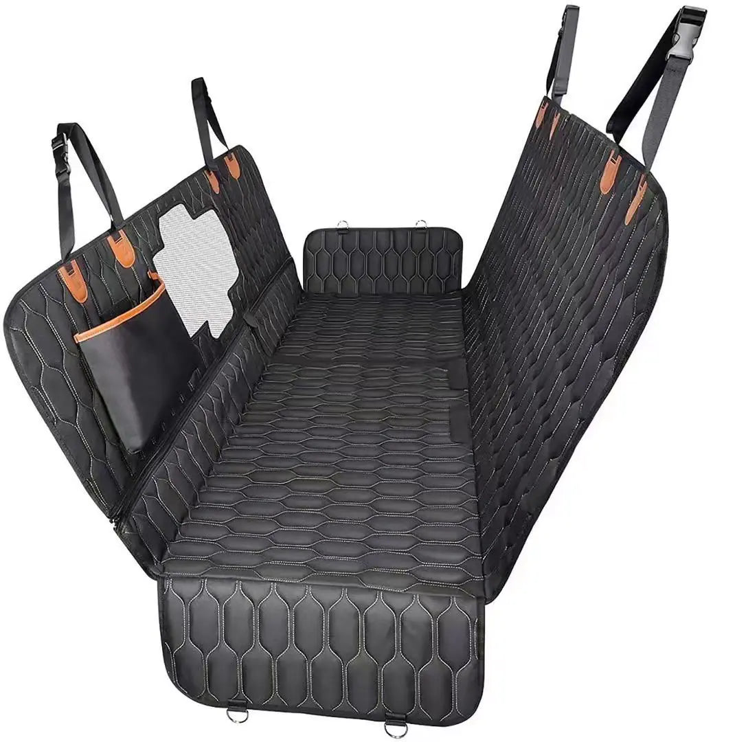 Woofs & Whisker Multifunctional Pet Car Mat – 3-in-1 Durable & Machine Washable