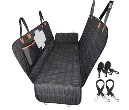 Woofs & Whisker Multifunctional Pet Car Mat – 3-in-1 Durable & Machine Washable