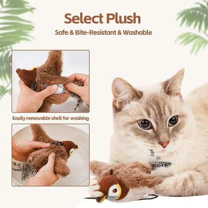 Dancing Sparrow – Interactive Cat Toy
