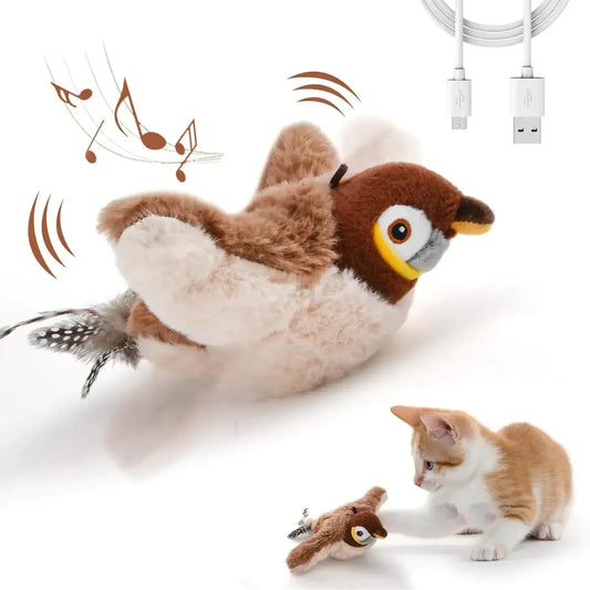 Dancing Sparrow – Interactive Cat Toy